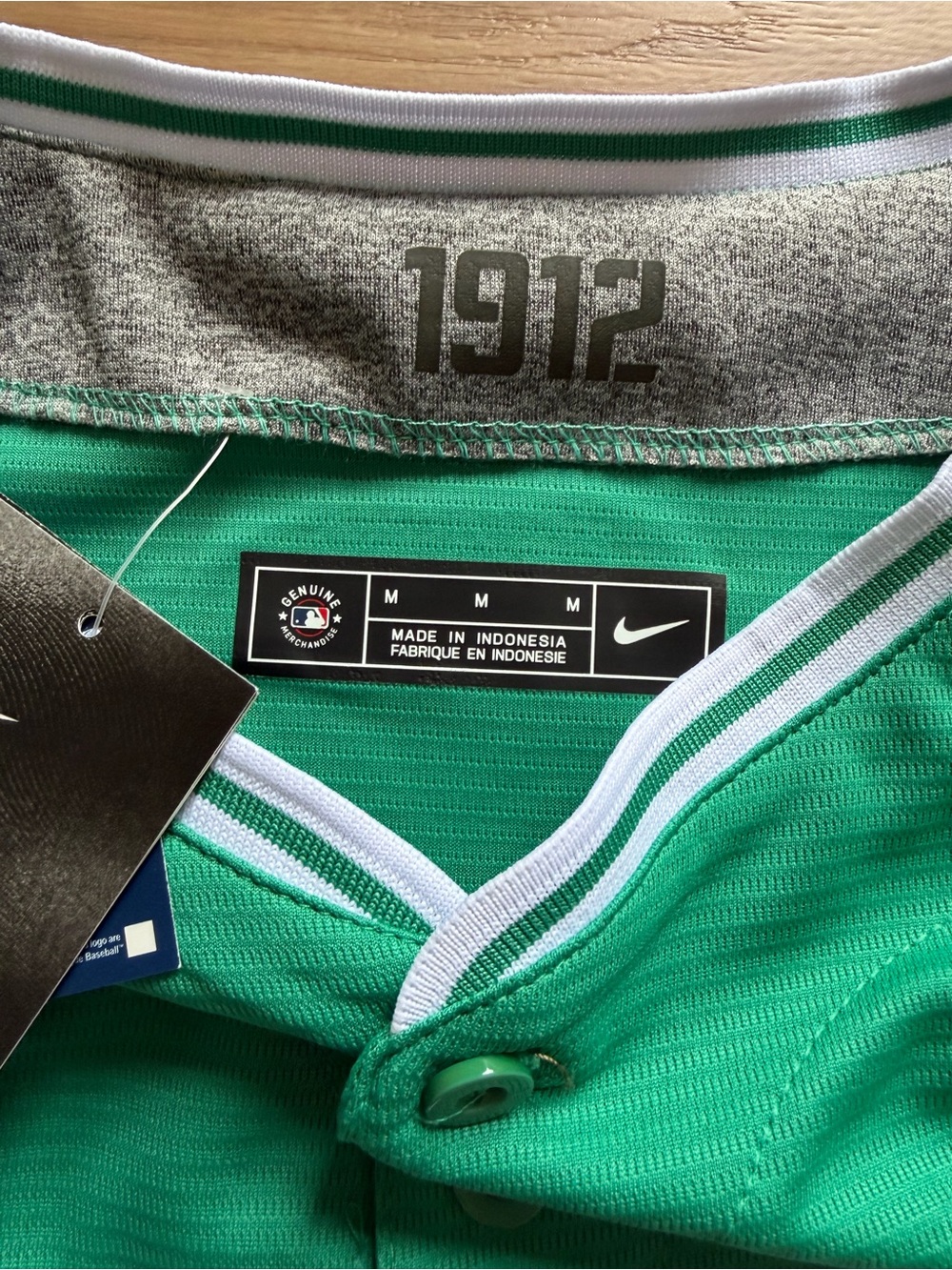 Nike Green 'RED SOX' Jersey | Ceddanne Rafaela - Picture 3 of 5